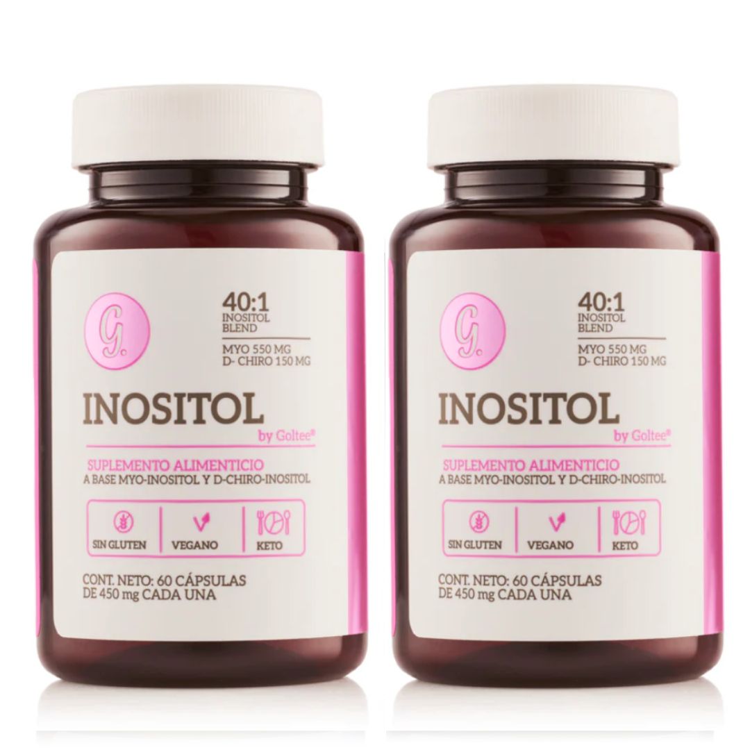 Inositol con D-Chiro-Inositol.  2 Frascos