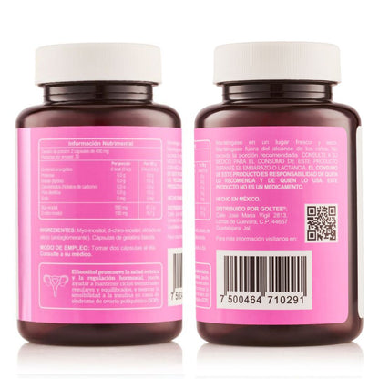 Inositol con D-Chiro-Inositol.  2 Frascos